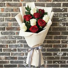 Букет цветов из:  Розы в Гиганте