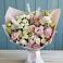Букет цветов из: Альстромерии и Розы в Гиганте