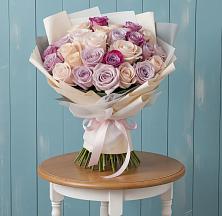 Букет цветов из:  Розы в Гиганте