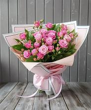 Букет Розовый кустик в Гиганте