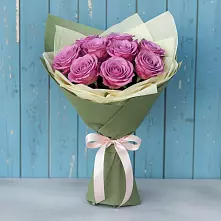 Букет Розы Фёрст Леди в Гиганте