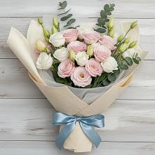 Букет цветов из:  Лизиантусы #REPLACE_PRED# Гиганте