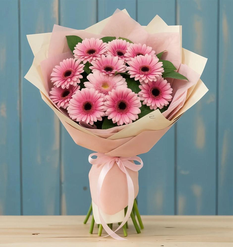 Букет цветов из: Герберы в Гиганте