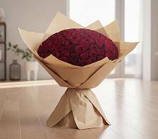 Букет 101 Красная роза в Гиганте