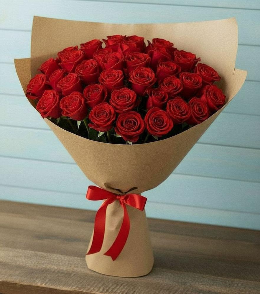Букет Красные розы Милано в Гиганте