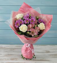 Букет цветов из:  Герберы в Гиганте