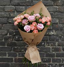 Букет цветов из:  Розы в Гиганте