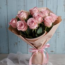 Букет цветов из:  Розы в Гиганте