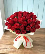 Букет 29 Красных роз в Гиганте