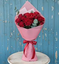 Букет цветов из:  Розы в Гиганте