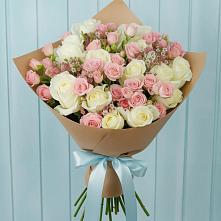 Букет цветов из:  Розы в Гиганте